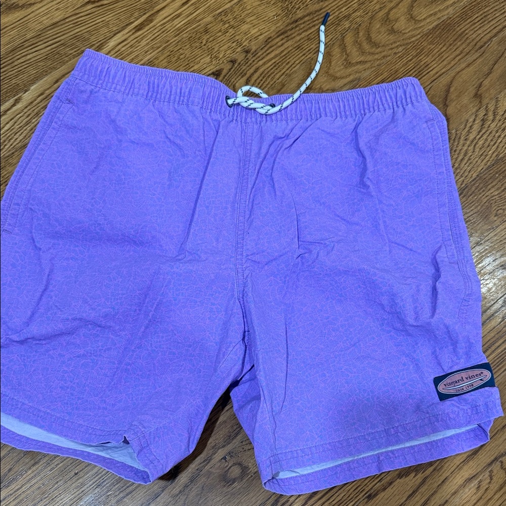 Vineyard Vines Lavender Swim Trunks